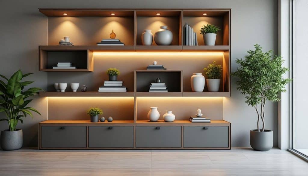 découvrez comment transformer une étagère ordinaire en un élément déco unique et captivant qui fera sensation dans votre intérieur.